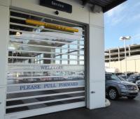 Résistance au vent ≤2,0KN/m2 Porte en spirale à grande vitesse Perméabilité à l'air ≤2,0m3/m2.s
