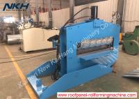 Machine de rabattement de feuille de toiture adaptée aux besoins du client par couleur pour couvrir / profil trapézoïdal