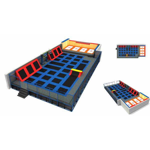 339M2 Chinese Indoor Discount Large Jumping Bed/Children Trampoline Park/ Large Trampolines for Sale Made in China