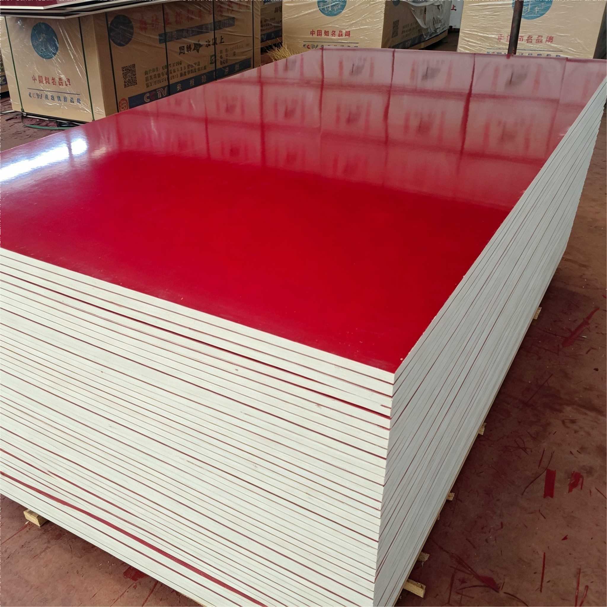 Waterproof Shuttering Ply Board Customized Concrete Shuttering Plywood