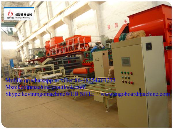 Wall Panel Manufacturing Equipment With 2 - 25 mm Thickness , Unlimited Length