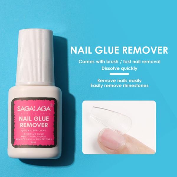 Debonder Press on Nail Glue Remover Easy Removal Non-Acetone Glue Off for False Nails Tips