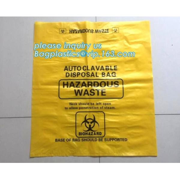 PE asbestos waste bags, Disposal Plastic Bag for Construction Waste, rubbish bag for asbestos fibers, bagplastics, bagea