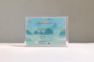 Glass Photo Clear 5 X 7 Magnetic Acrylic Picture Frame Freestanding Desktop Picture Frame