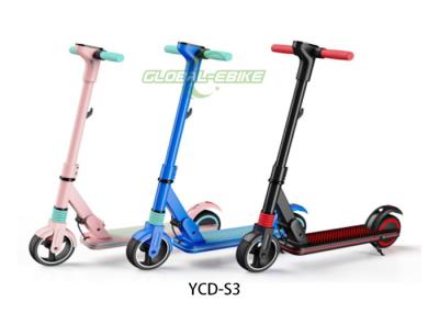 Adjustable Handlebar Children Scooter , Folding Kids Kick Scooter Aluminum Alloy