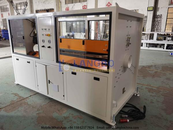 Plastic Twin Double Screw Extruder Electrical Conduit Water Supply Drainage Sewer Production Extrusion Making Machine