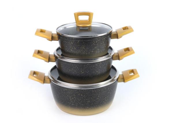 Aluminium Alloy 3003 LFGB 10L Die Cast Colored Pots And Pans