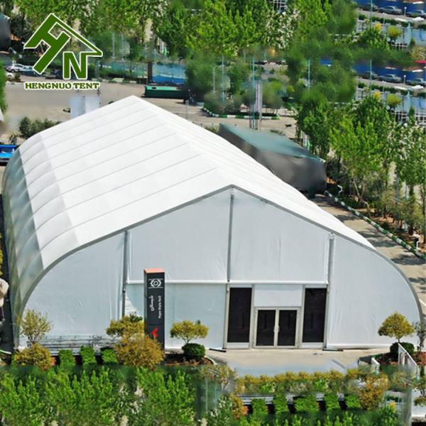 Barraca exterior curvada da associação do telhado do PVC da tampa da piscina famoso de alumínio