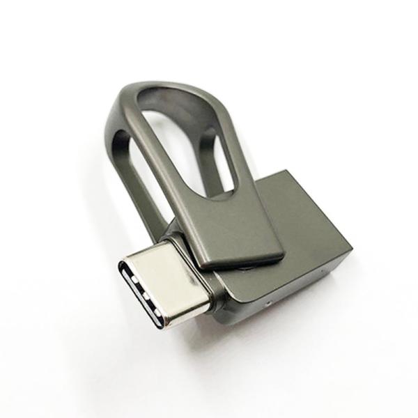 Тип вспышка металла USB C OTG управляет 2,0 одобренными 128GB 256GB ROHS