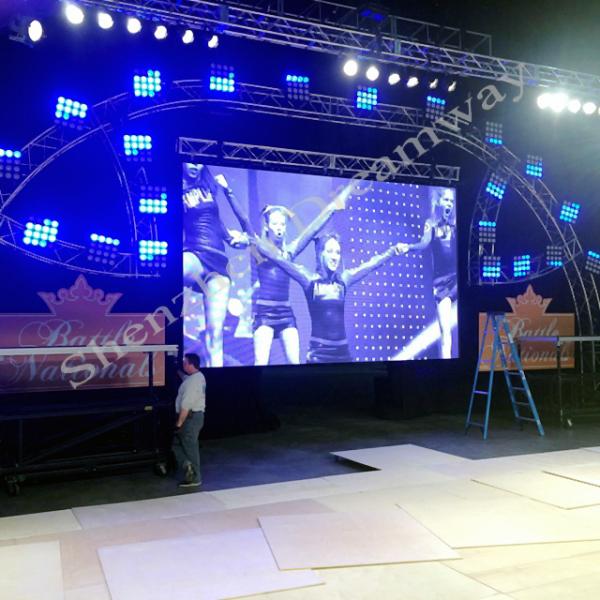 DJ P2.5 Indoor Advertising Led Display Screen Billboard 320*160 Panel For Stage / Church