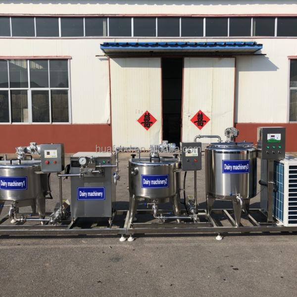 Small scale milk powder processing line milk pasteurizer line yogurt making machine milk