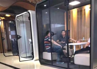 6 Person Soundproof Meeting Pod Movable Office Pod SGS Approved