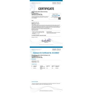 WUXI WANLI ADHESION MATERIALS CO., LTD. Certificações
