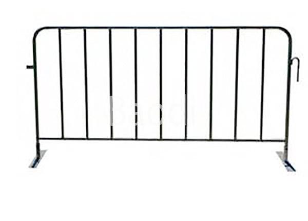 Crowd Control Barricades Temporary Mesh Fence Hot Dip Galvanized With Carbon Steel Tube