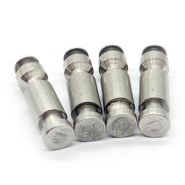 Customized Size Precision CNC Turning Parts Cylindrical Carbon Steel Printer Groove Shaft