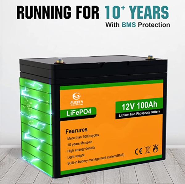 OEM ODM LiFePO4 bateria de lítio 1200W 24V Sistema de Energia Solar Com 2 pacotes de bateria de lítio 100Ah