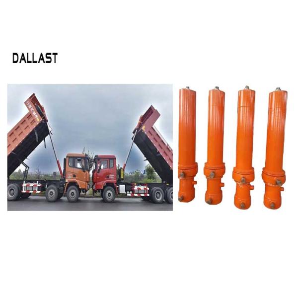 Stainless Steel Single Acting Hydraulic Cylinder Sleeve FC for Dump Truck Front End
