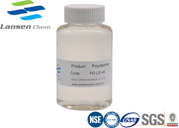 Coagulant de Polydadmac d'industries du contenu solide 39%-41% d'In Textile Colorless d'agent de fixation