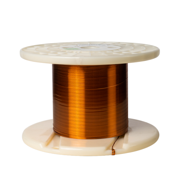 0.230 × 1.200mm AIW Flat Enameled Copper Wire Class 220 Polyamide Imide Insulation