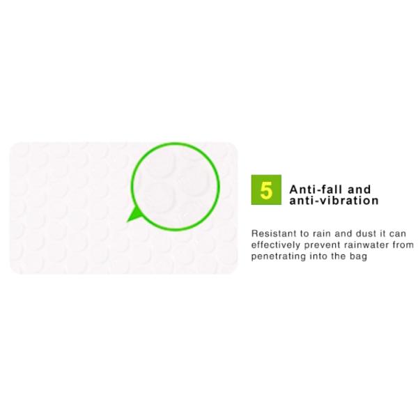 Gravure Printing Hot Melt Adhesive 120 Micron Kraft Bubble Mailer