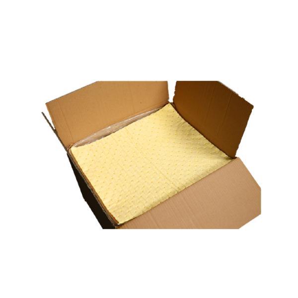 Strong Acid Resistant Chemical Pads With Quick Absorption