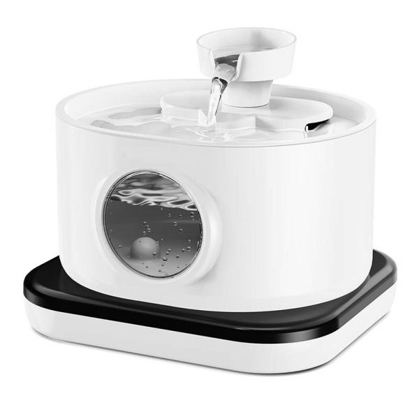Pet Water Fountain Automatic Quiet Filtered BPA-Free Dispenser, Bulk Wholesale OEM For Multi Pet Use