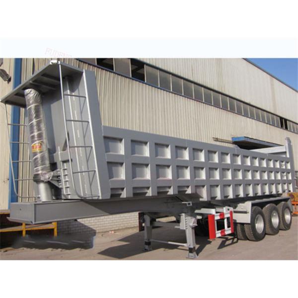 Optional Dimension Dump Gooseneck Trailer With 3 Axle Synchronous Valve 