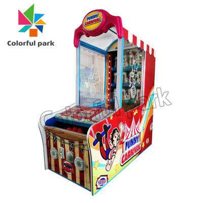 Máquina de jogo da redenção do bilhete da bola, abaixo do palhaço Arcade Game