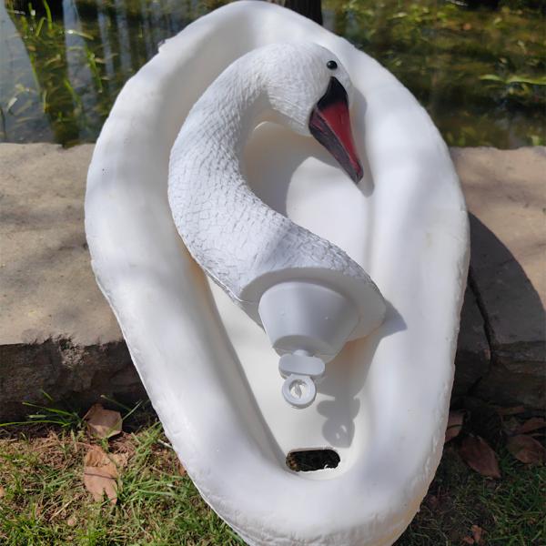 Rester Body Style Hunting Decoy Lifelike Plastic Life Size Swan Decoy for Geese Hunting