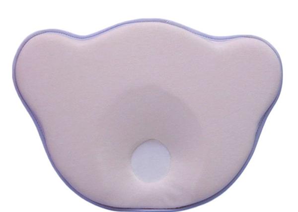 Newborn Infant baby head shape pillow Breathable Removable Washable Cotton