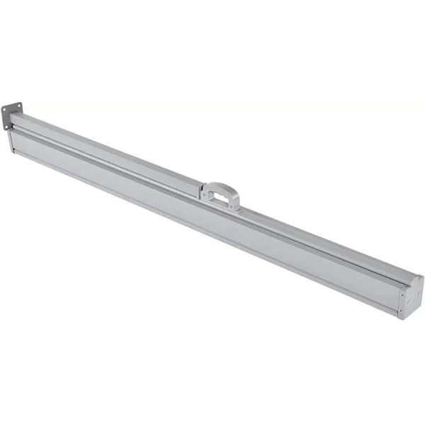 Outdoor Patio Garden Privacy Divider with Manual Operation Method Steel Support Pole