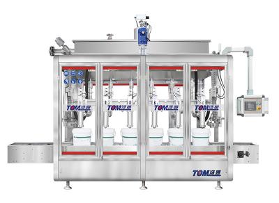 Máquina de enchimento automática de revestimento