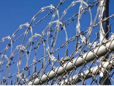 Heavy Zinc Coated Chain Link Fence Fabric Boundary Wall Galvanized Steel