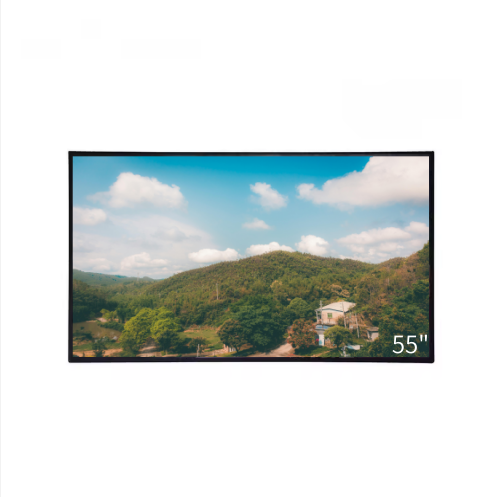 55 inch TFT LCD Display with 3840*2160 Resolution and IPS Full View Technology