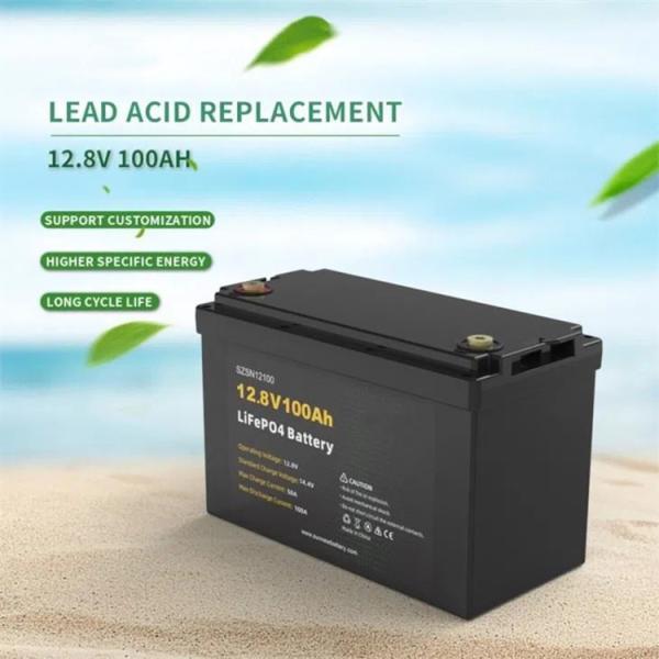 OEM ODM 12 Volt Deep Cycle Rechargeable Battery 100AH LiFePO4 Battery