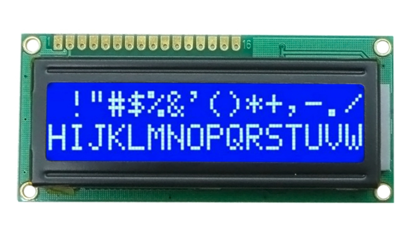 Трансмиссивный LCM LCD Модуль Дисплей 1602B COB LCD Модуль 16x2 Характер