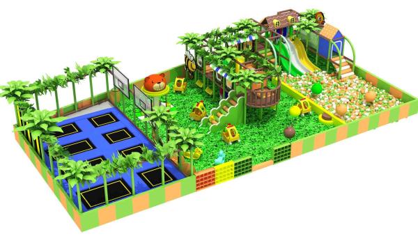 New Design Commercial Indoor Playground For 2-12 Years' Old Kids