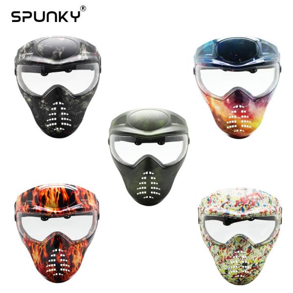 Camouflage Airsoft Military Tactical Face Mask For Outside Sports Protection