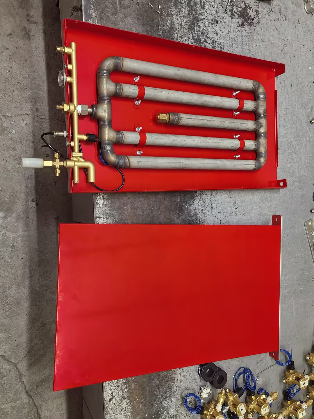 Cabinet Type FM200 Fire Suppression System with HFC-227ea Clean Agent for Automatic Detection and ≤10s Discharge