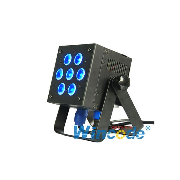 7×18W RGBWA+UV 6 in 1 LED Par Light, LED Truss Uplight, LED Uplight For Wedding Dj Events