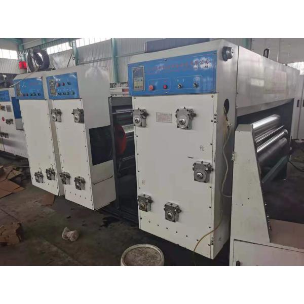 2700 / 480 Two Color Carton 220V Flexo Printer Slotter Die Cutter