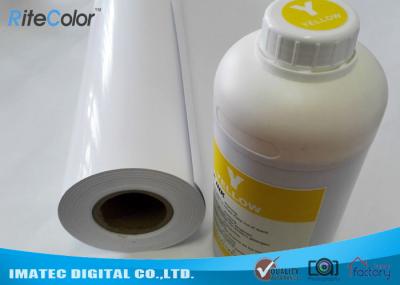 A única impressão lateral do Inkjet moldou papel revestido, papel fotográfico lustroso branco de grande formato