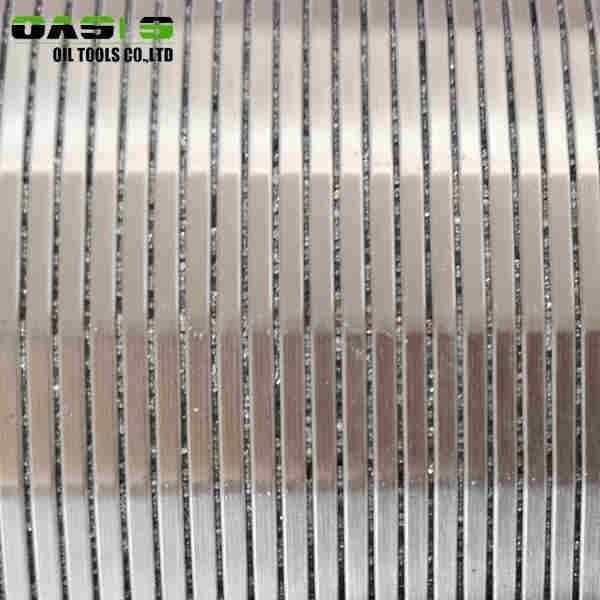 Gravel Prepacked Wire Wrapped Screens , Water Well Drilling Wedge Wire Screens