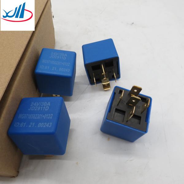 Truck Spare Parts Conversion Relay WG9716582301+013 24V 30A JD2911D WG9716582301+013/2