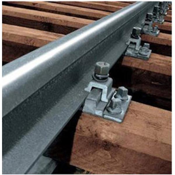 Railroad Fsatener Crane Rail Clamp / KPO3, KPO6, KPO9 Type Rail Clip / Crane Rail Clip