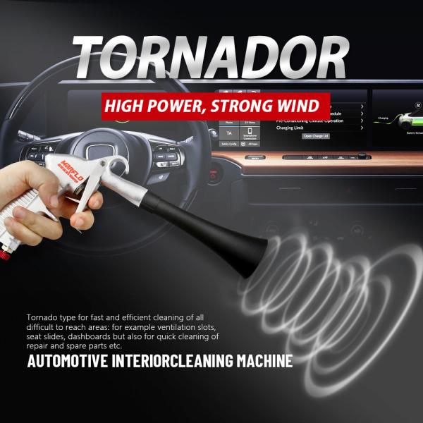 Pistola de lavado de automóviles de aluminio forjado para automóviles Tornador de uso detallado Certificado BSCI
