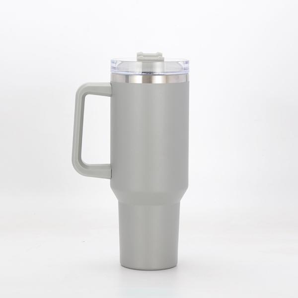 MUGS Custom Logo 40Oz Stainless Steel Insulated Coffee Tumblers Vacuum Flask Mug