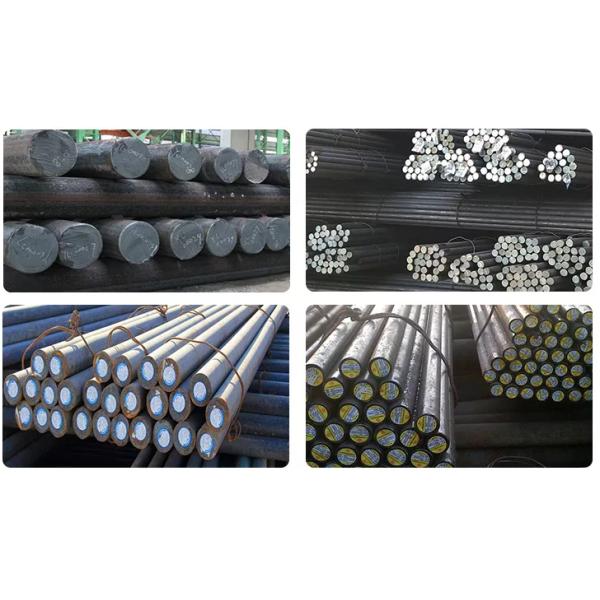 SAE1006 SAE1008 Galvanized Carbon Steel Bar Stock Rod For Wire Nail Making 1 - 12m