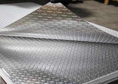 1.5mm - 6.0mm Thickness Aluminum Tread Plate Black Color