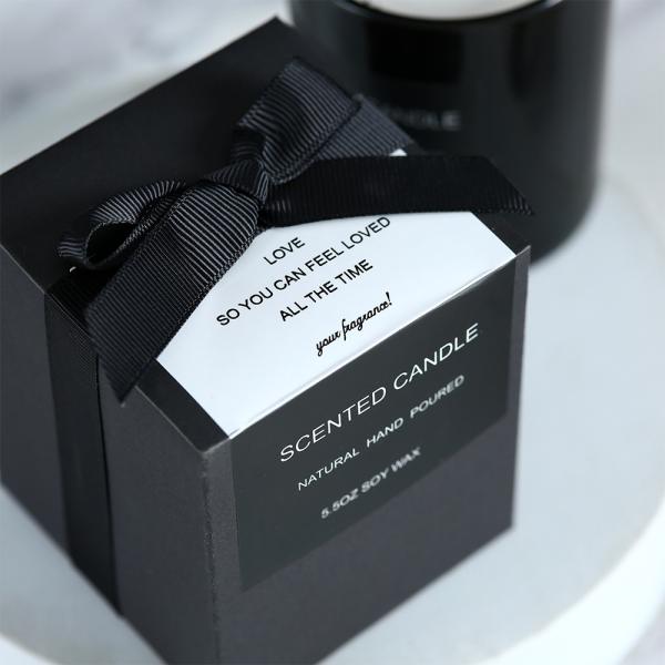 Консервные бутылки с стеклянными свечами с логотипом